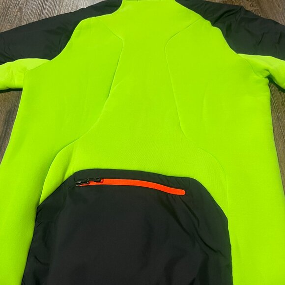 Polo Sport Men's Lightweight Jacket - Black and Neon Green - Size [Small] NWOT - Picture 3 of 12